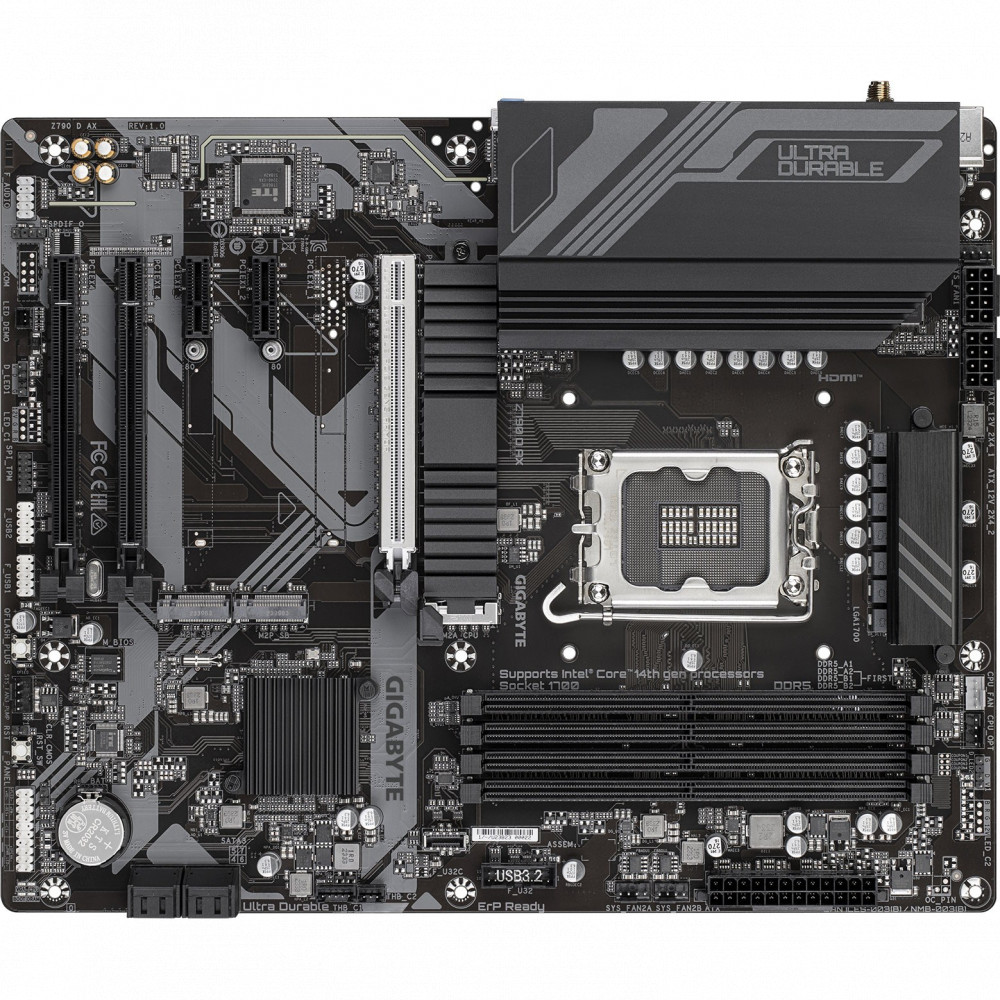 Материнская плата Gigabyte Z790 D AX ATX, LGA 1700 - миниатюра 3