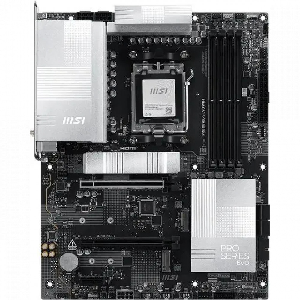 Материнская плата MSI PRO X870E-S EVO WIFI ATX, AMD AM5 - миниатюра 2