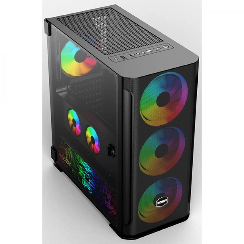 Корпус Soeyi AX1-B10 Mid-Tower - миниатюра 4