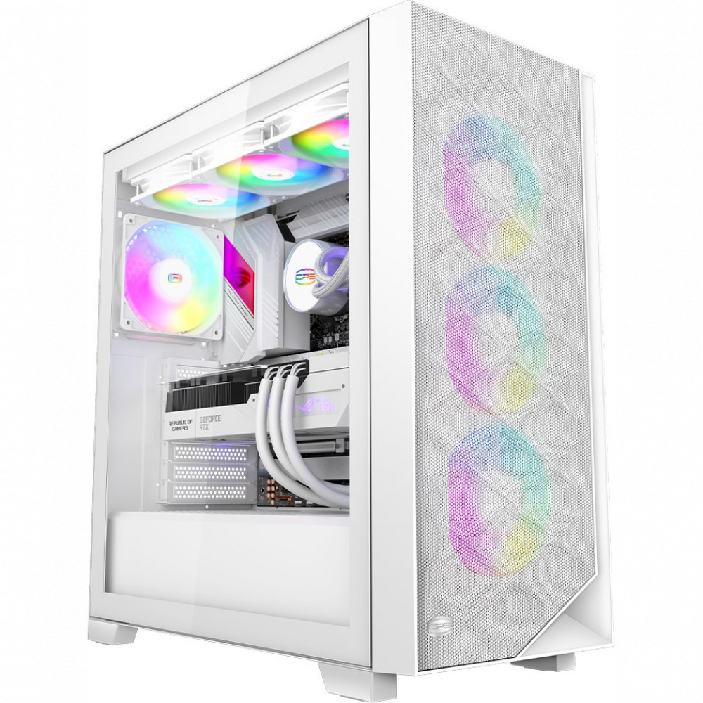 Корпус PCcooler C3D510 ARGB WHITE C3 D510 ARGB WH Mid-Tower - миниатюра 8