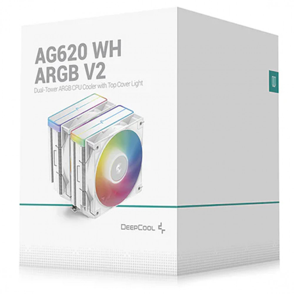 Система охлаждения Deepcool AG620 WH ARGB V2 R-AG620-WHAMMN-GJD Для процессора - миниатюра 3