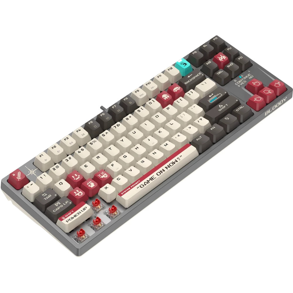 Клавиатура A4Tech S87 Pixels Red S87 PIXELS Проводная, USB - миниатюра 6