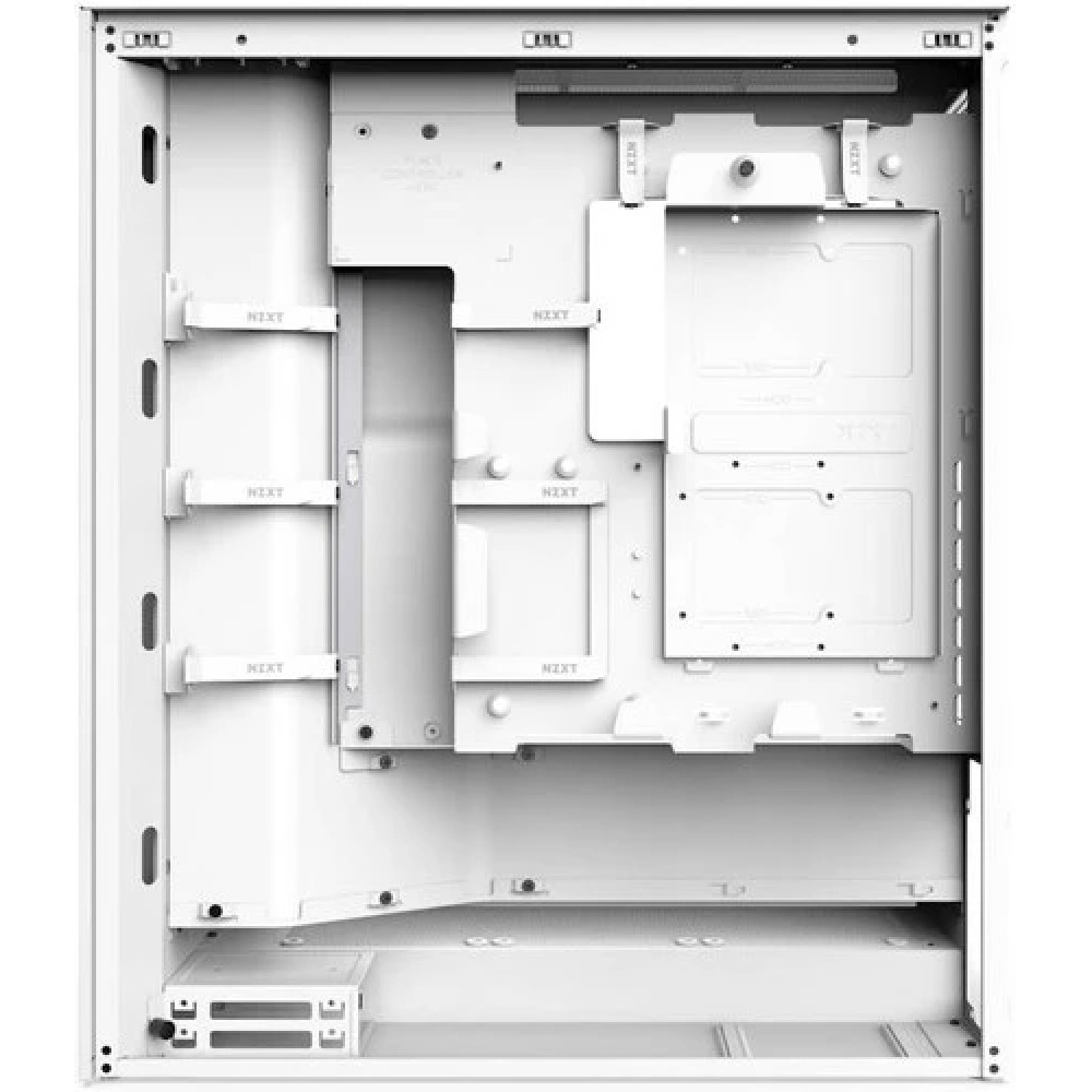 Корпус NZXT H7 Flow White CM-H72FW-01 Mid-Tower - миниатюра 4