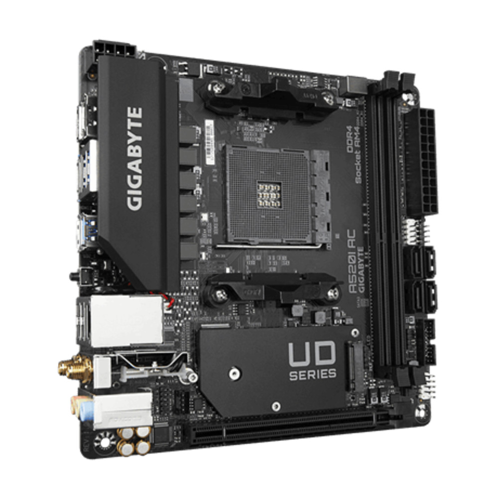Материнская плата Gigabyte A520I AC Mini-ITX, AMD AM4 — фото товара