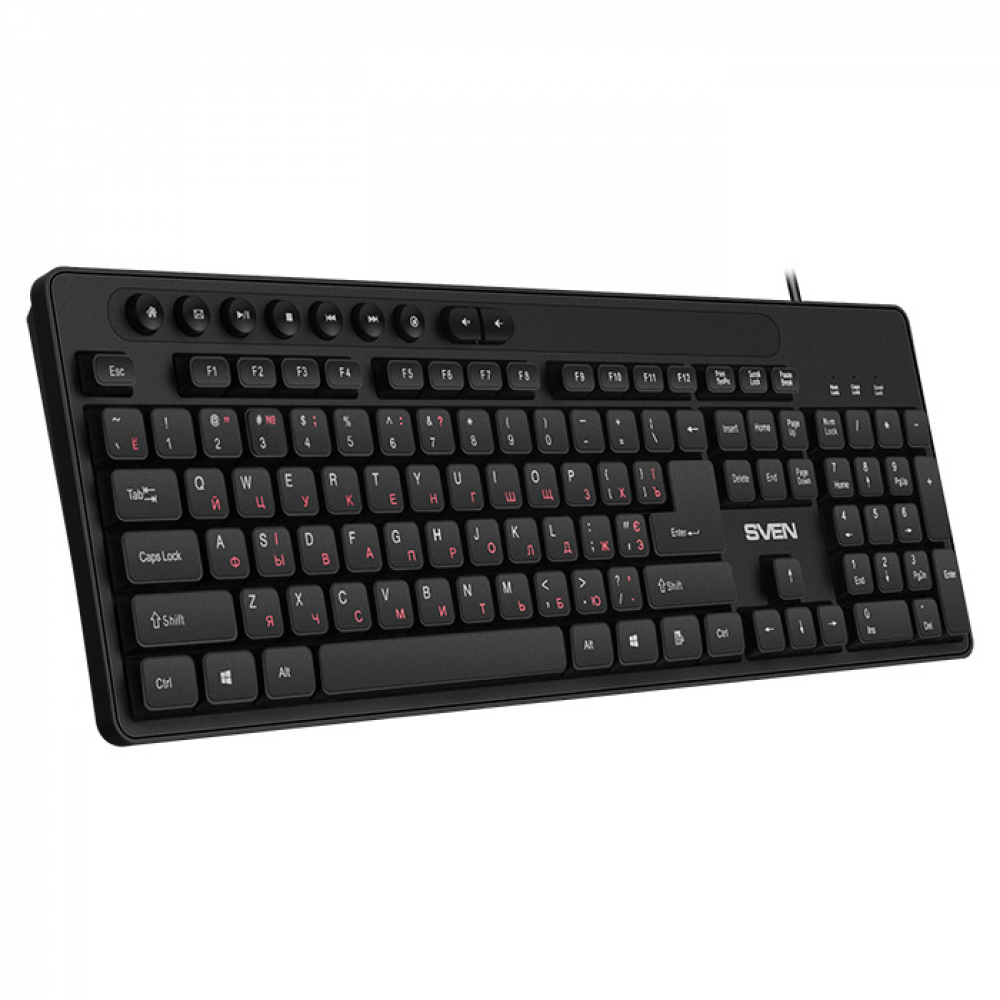 Клавиатура Sven KB-C3060 Проводная, USB - миниатюра 2
