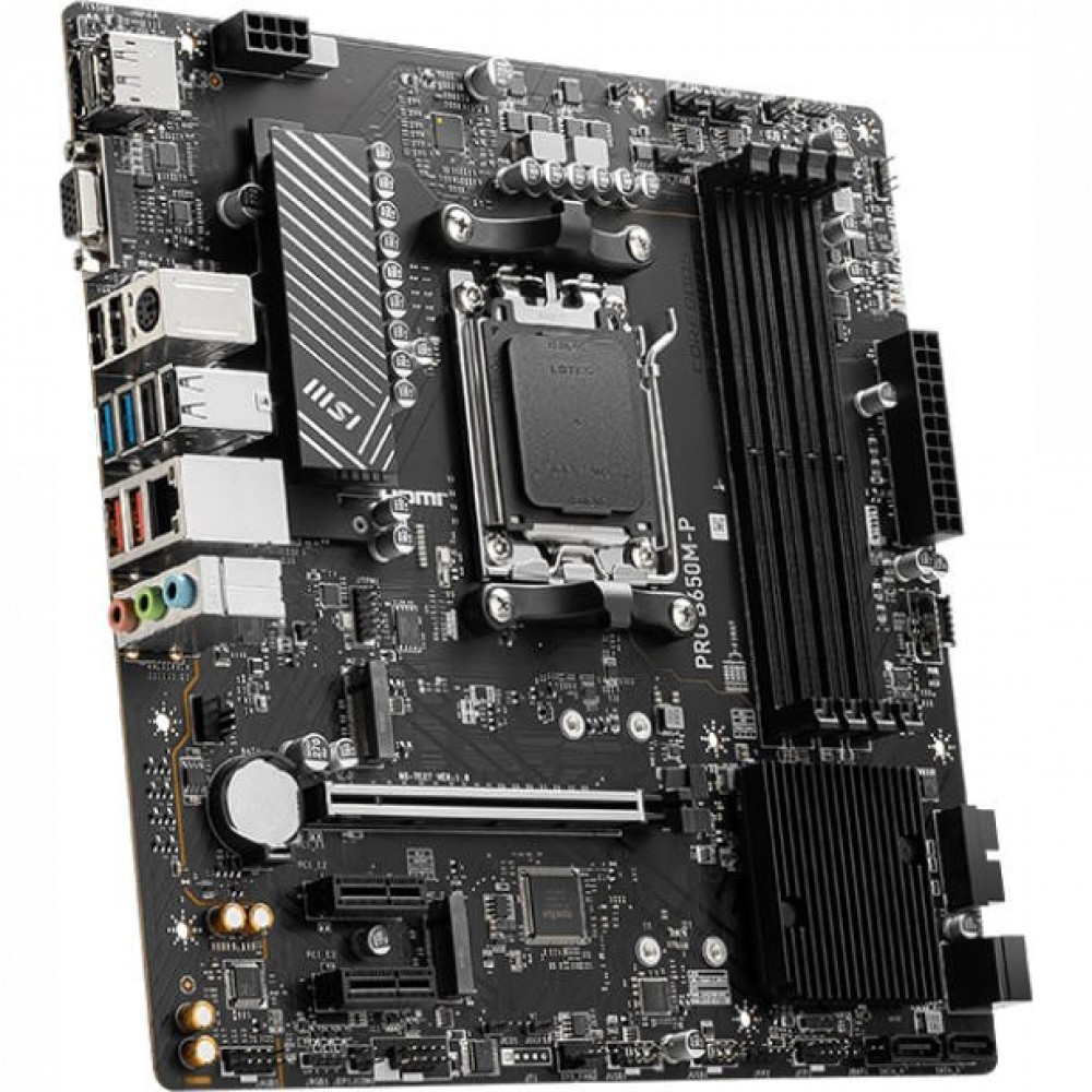 Материнская плата MSI PRO B650M-P Micro-ATX, AMD AM5 — фото товара