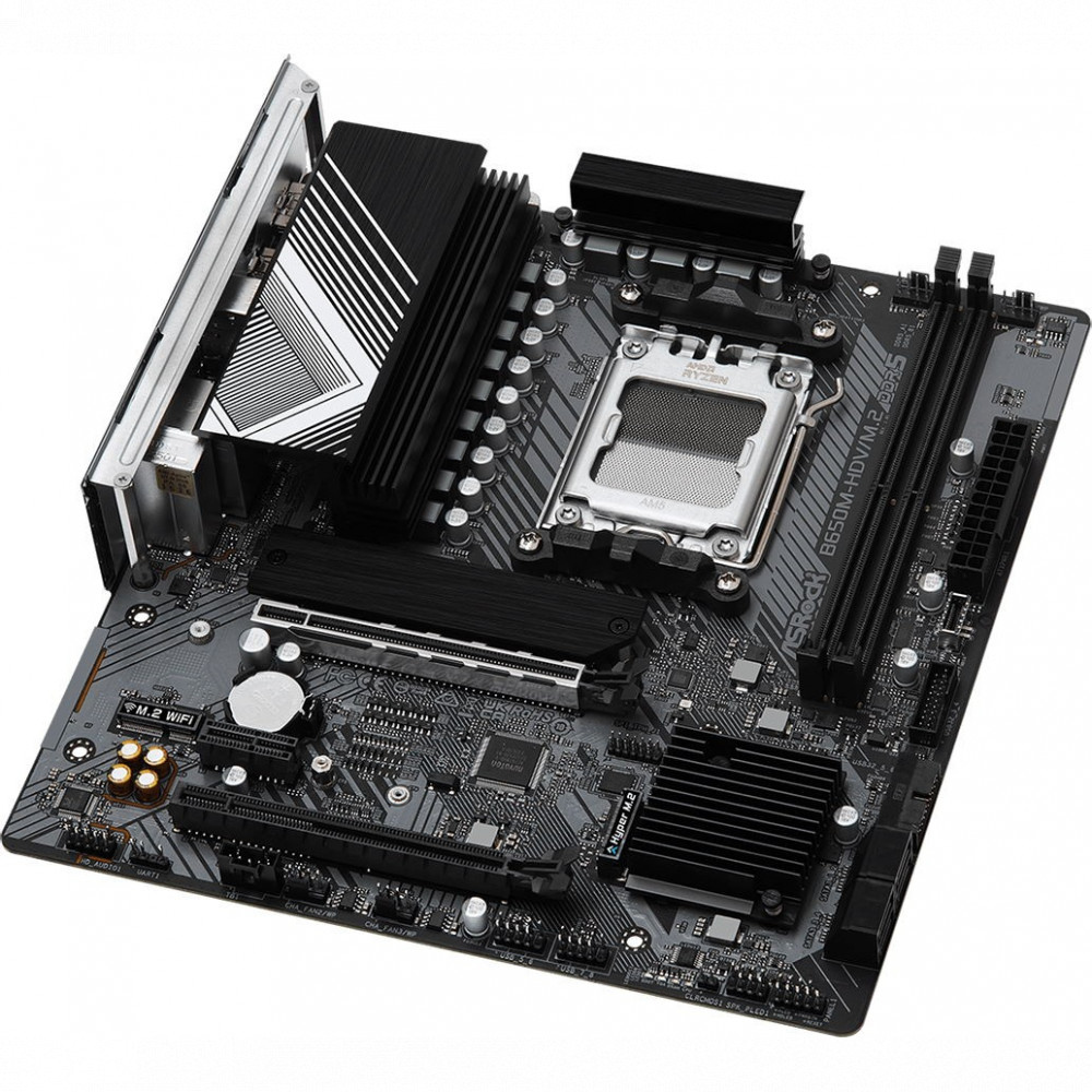 Материнская плата ASRock B650M-HDV/M.2 Micro-ATX, AMD AM5 - миниатюра 4