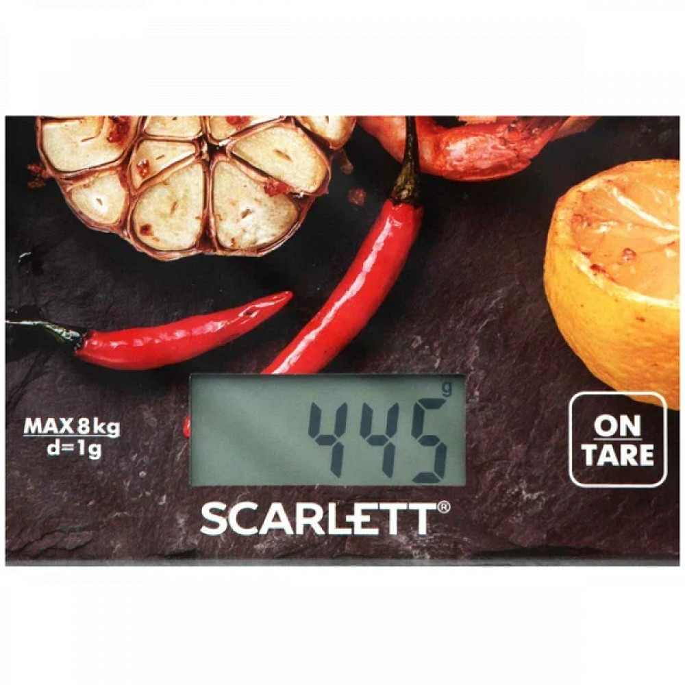 Весы Scarlett SC-KS57P43 8 кг. - миниатюра 2