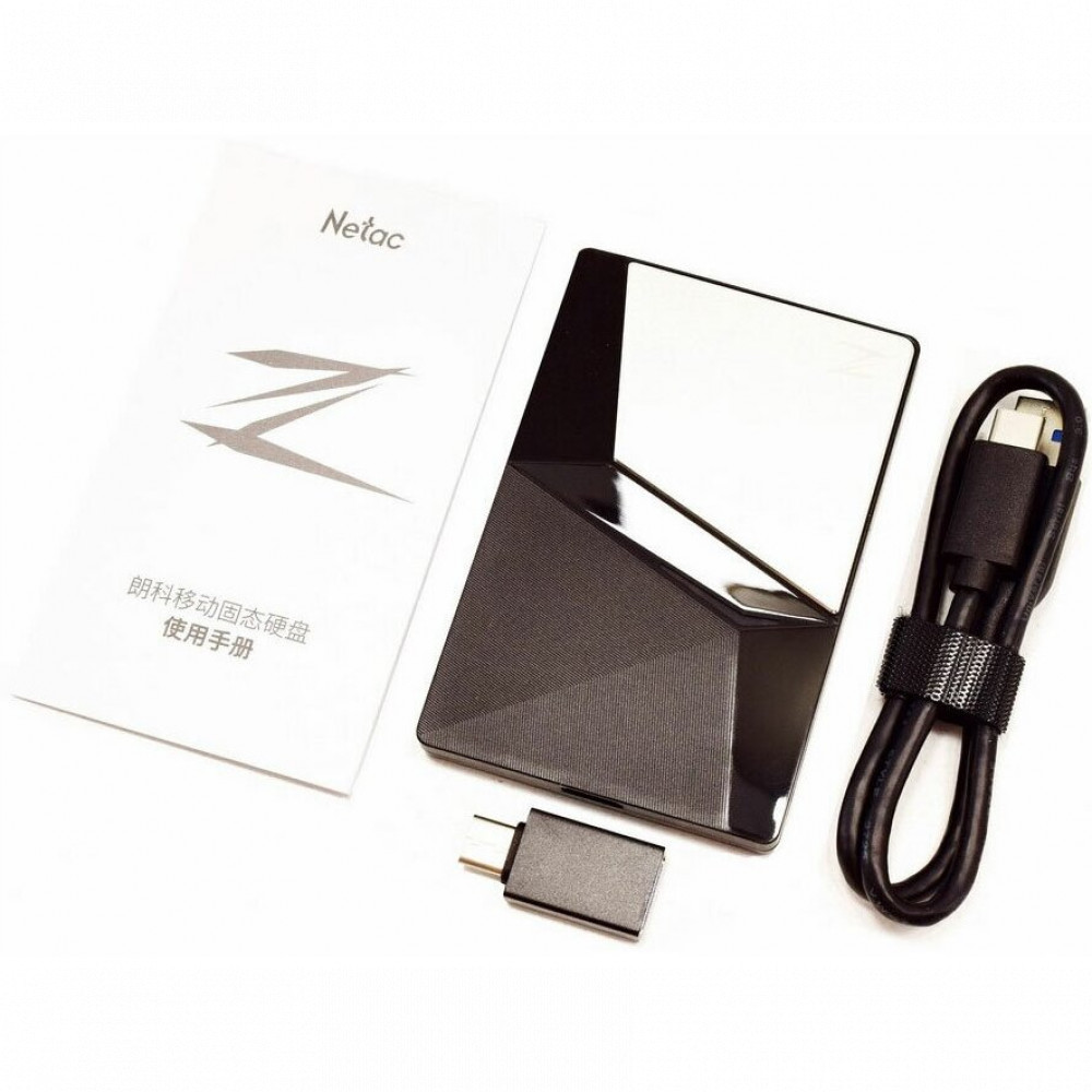 Внешние накопители Netac Z7S NT01Z7S-002T-32BK 2 ТБ - миниатюра 2