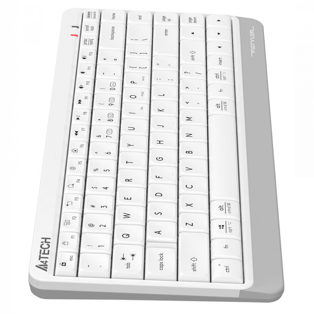 Клавиатура A4Tech FBK11 FBK11 WHITE Беспроводная, Bluetooth - миниатюра 4