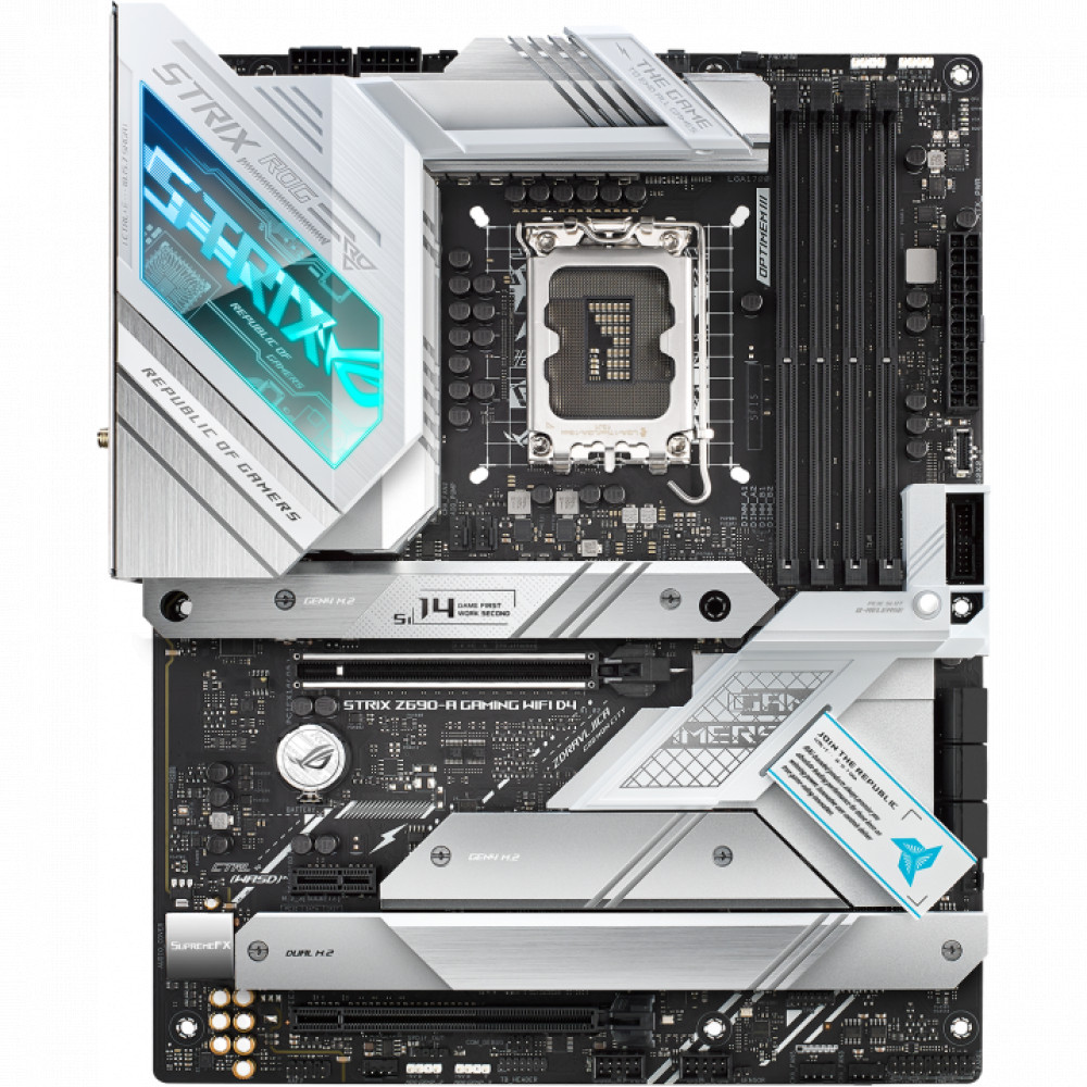 Материнская плата Asus ROG STRIX Z690-A GAMING WIFI ATX, LGA 1700 - миниатюра 2