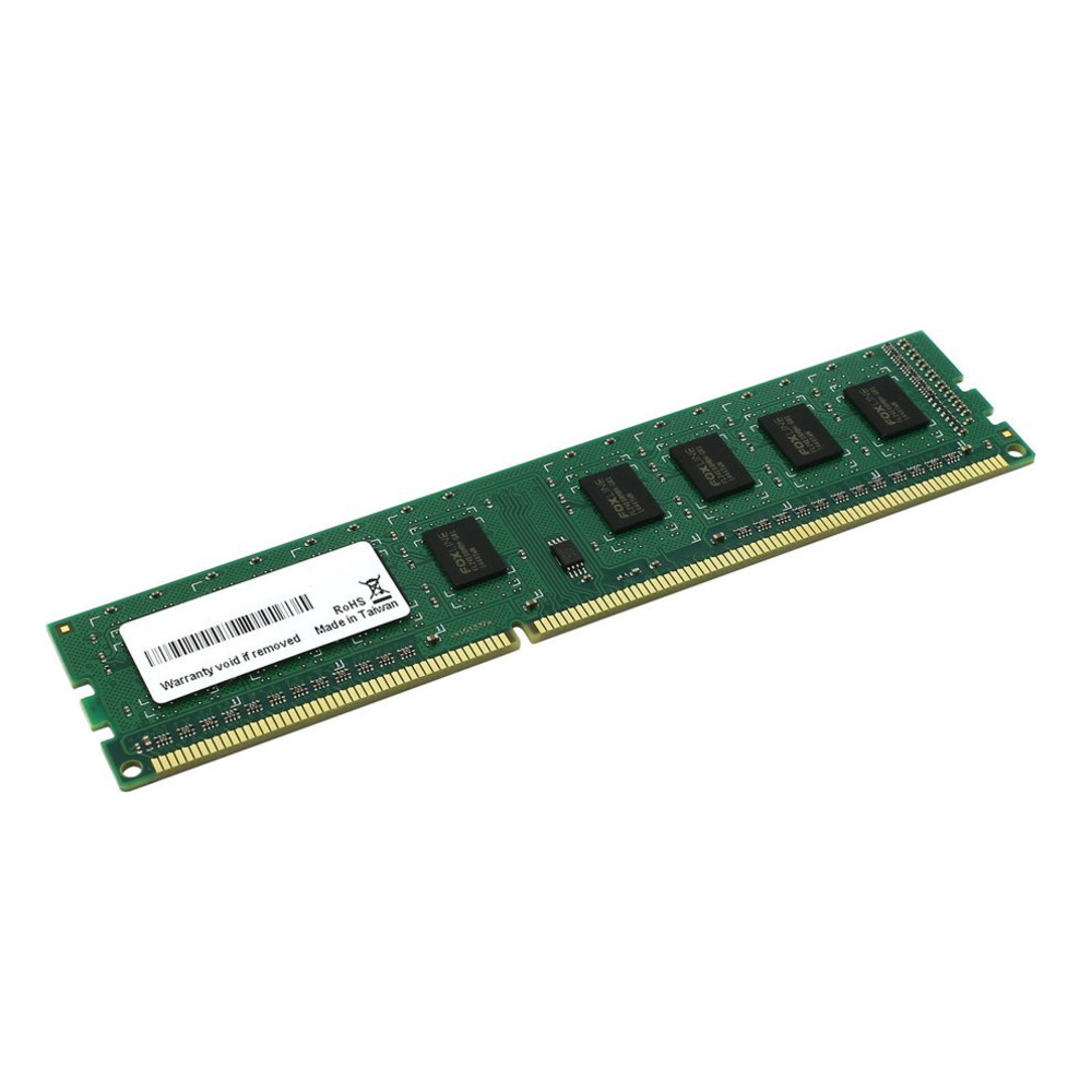ОЗУ Foxline DIMM 8GB 1600 DDR3 CL11 FL1600D3U11L-8G DIMM, DDR3, 8 Гб, 1600 МГц — фото товара