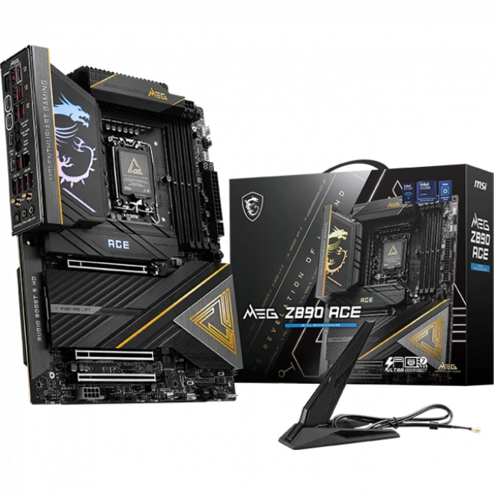 Материнская плата MSI MEG Z890 ACE ATX, LGA 1851 - миниатюра 4
