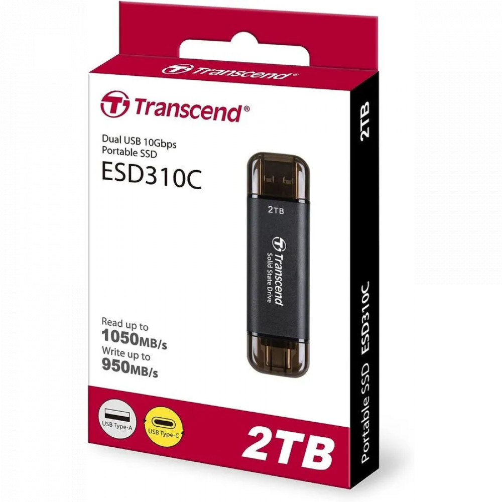 Внешние накопители Transcend ESD310C TS2TESD310C 2 ТБ - миниатюра 3
