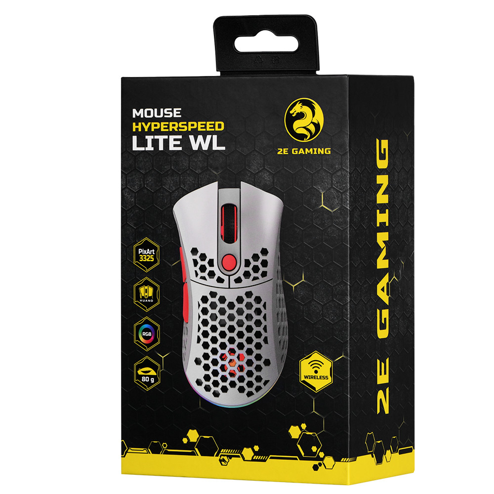Мышь 2E Gaming HyperSpeed Lite WL 2E-MGHSL-WT-WL Игровые, Беспроводная - миниатюра 5