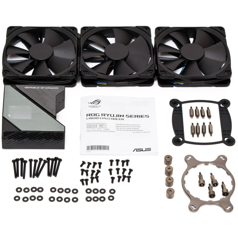 Система охлаждения Asus ROG RYUJIN 240 Водяное охлаждение - миниатюра 5