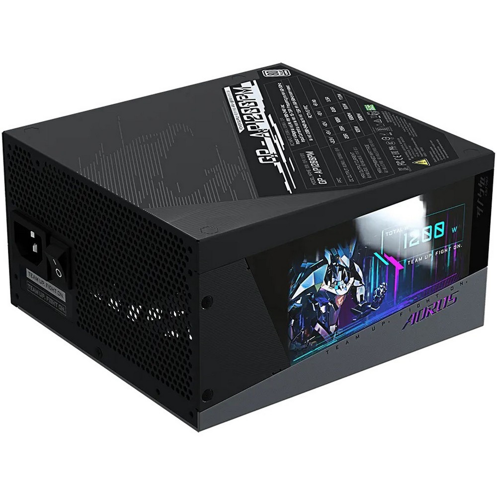 Блок питания Gigabyte AORUS P1200W GP-AP1200PM 1200 Вт - миниатюра 5