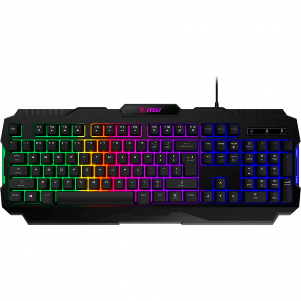 Клавиатура MSI FORGE GK100 RU Проводная, USB — фото товара
