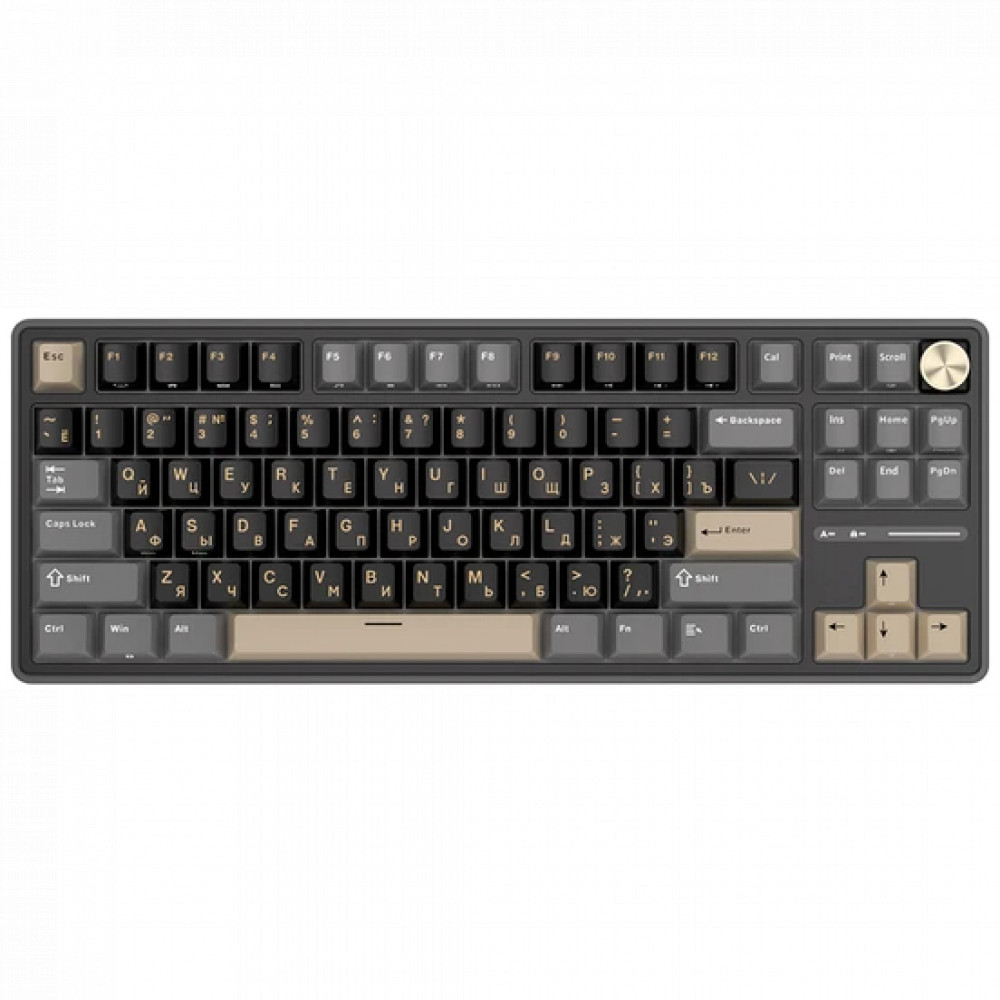 Клавиатура Royal Kludge R87 Pro Phantom (Cream Switch) 6977576550731 Проводная, USB - миниатюра 2