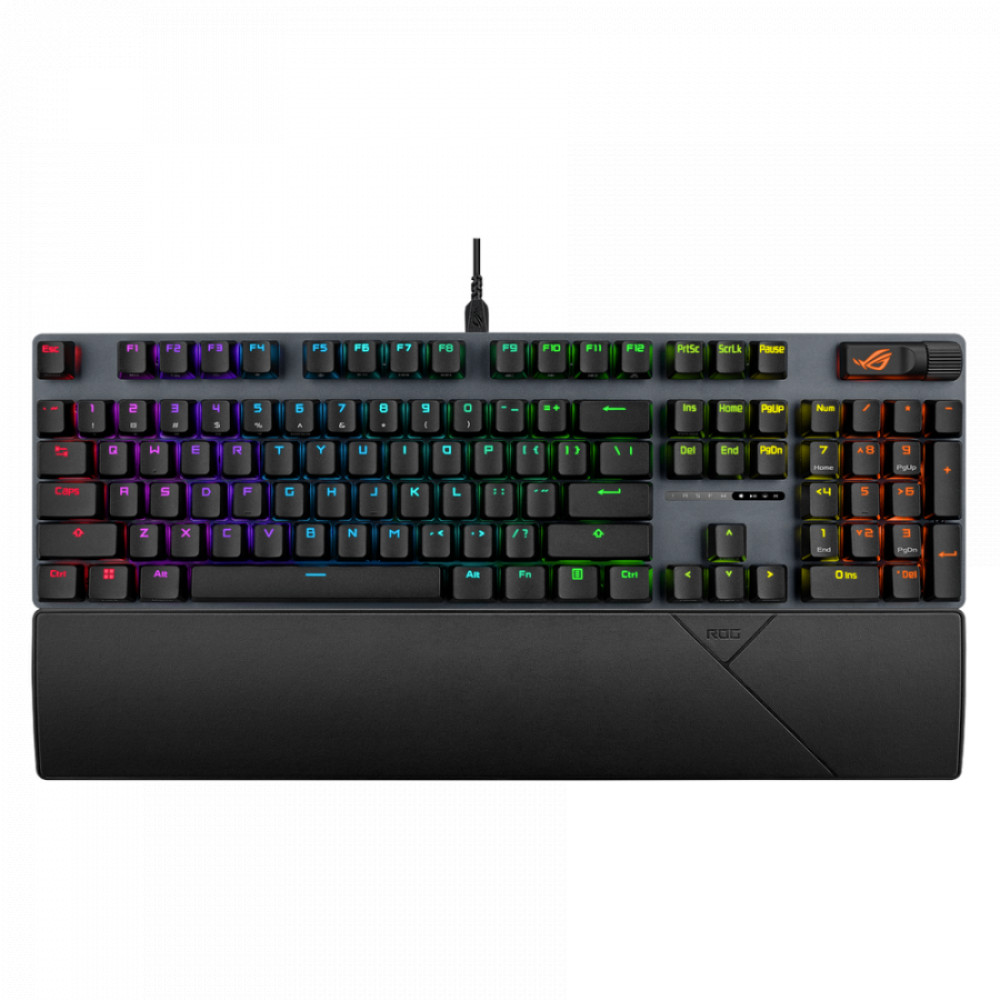 Клавиатура Asus ROG Strix Scope II X NX Snow V2 90MP03XF-BKRA00 Проводная, USB - миниатюра 4