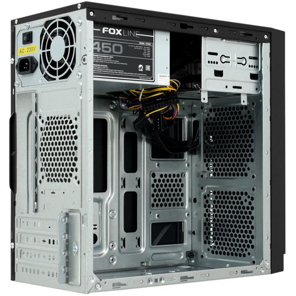 Корпус Foxline FL-702-FZ450 Mini-Tower - миниатюра 4