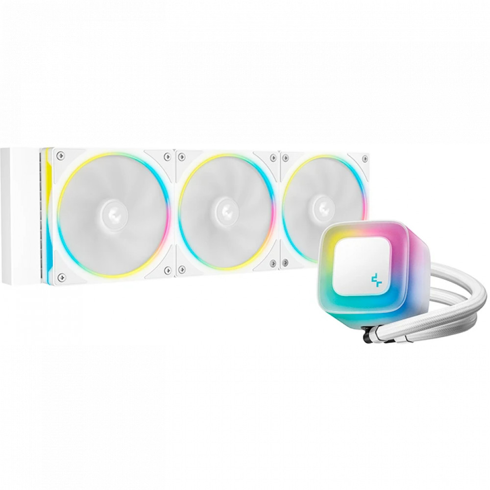 Система охлаждения Deepcool LE360 PRO WH R-LE360PRO-WHAMMC-G-1 Для процессора — фото товара