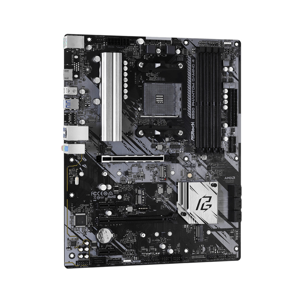 Материнская плата ASRock B550 Phantom Gaming 4 B550 PHANTOM GAMING 4 ATX, AMD AM4 - миниатюра 2