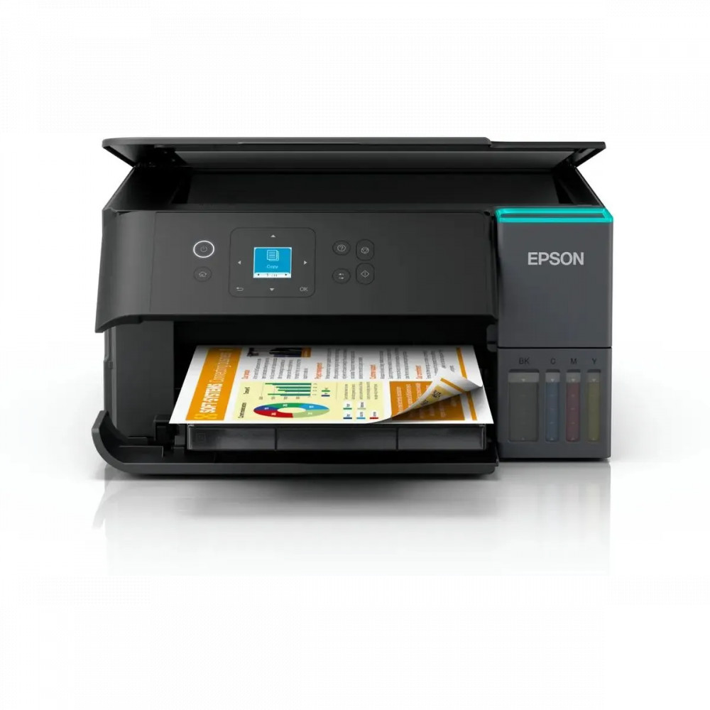 МФУ Epson EcoTank L4360 цветная печать C11CL41412 А4, Струйный, Цветная - миниатюра 3