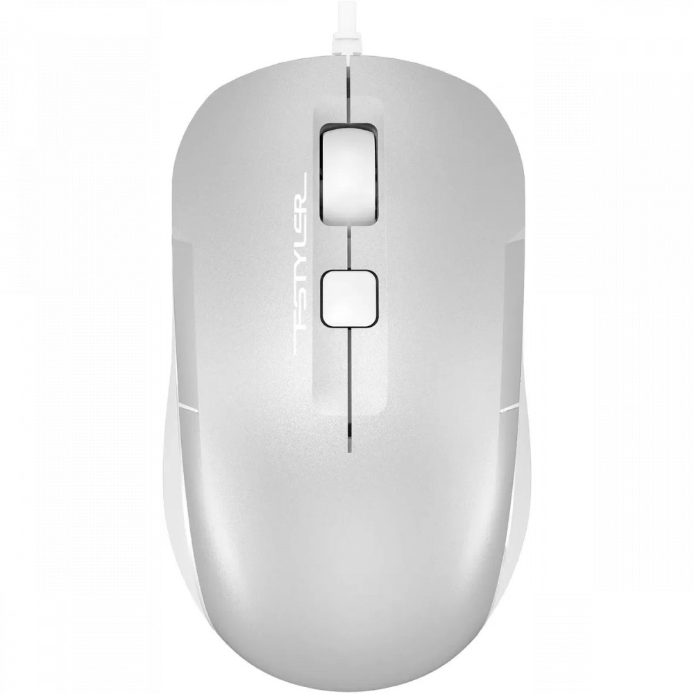 Мышь A4Tech Fstyler FM26 FM26 USB (ICY WHITE) Бюджетные, Беспроводная — фото товара