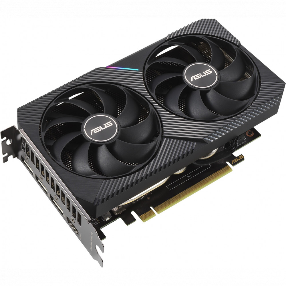 Видеокарта Asus RTX 3060 Dual V2 OC LHR DUAL-RTX3060-O12G-V2 12 ГБ - миниатюра 4