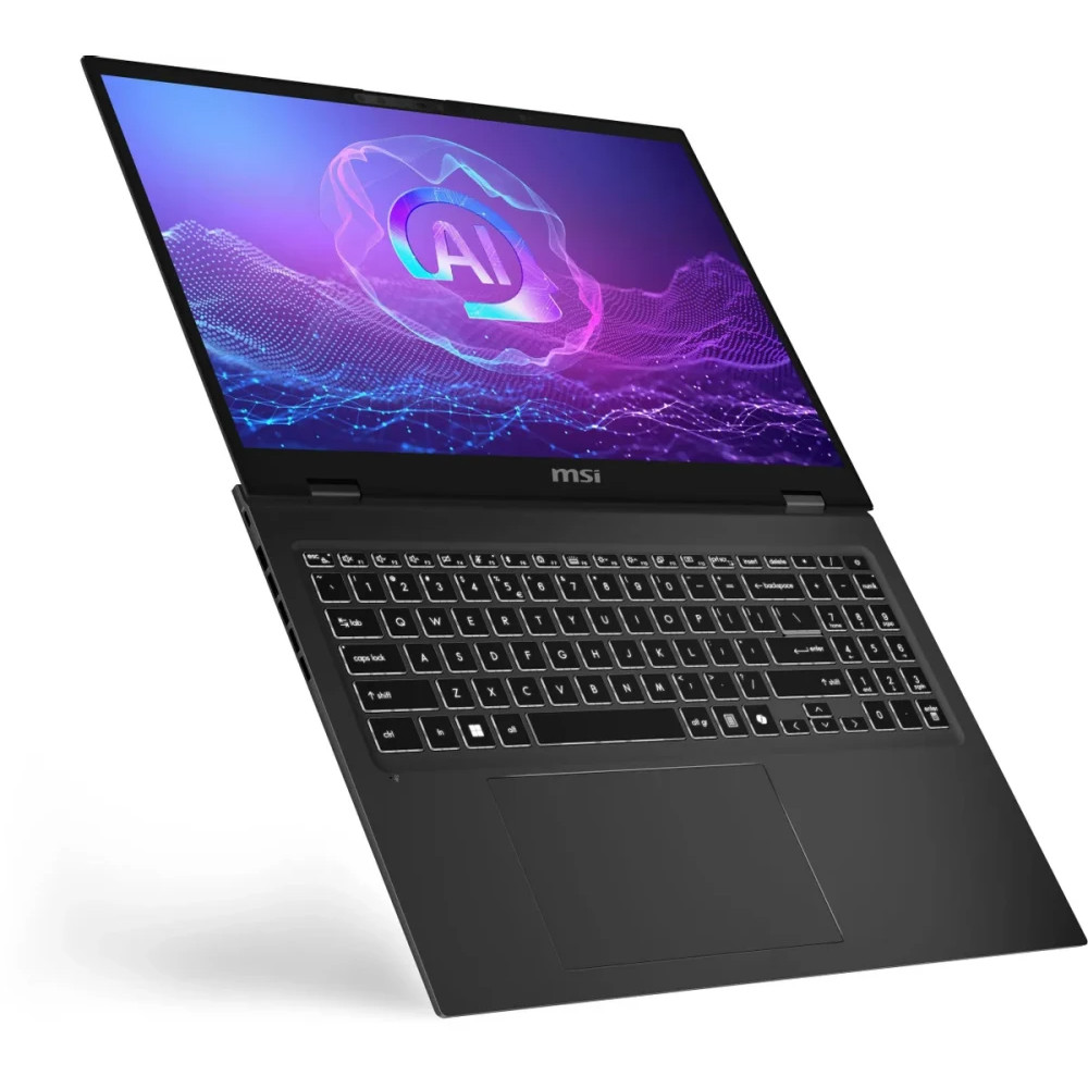 Ноутбук MSI Prestige 16 AI+ Evo B2VMG-033RU 9S7-15A331-033 16 ", WQXGA 2560x1600 (16:10), Intel, Core Ultra 7, 32 Гб, 1 ТБ, Intel Graphics, Windows 11 Home - миниатюра 5