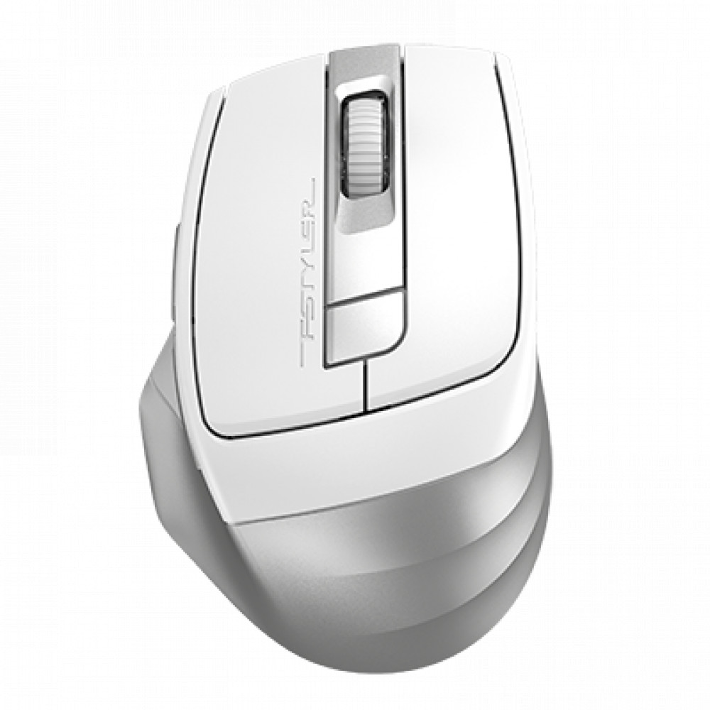 Мышь A4Tech Fstyler FB35C-Silver (Icy White) Игровые, Беспроводная — фото товара
