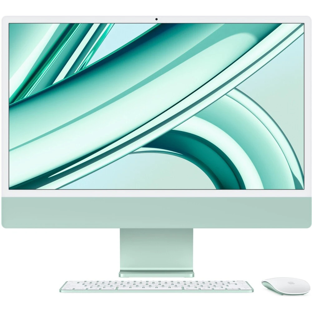 Моноблок Apple iMac 24 Green (M3) MQRN3HN/A 24, Apple, Apple M3 Series, Apple M3 8-Core — фото товара
