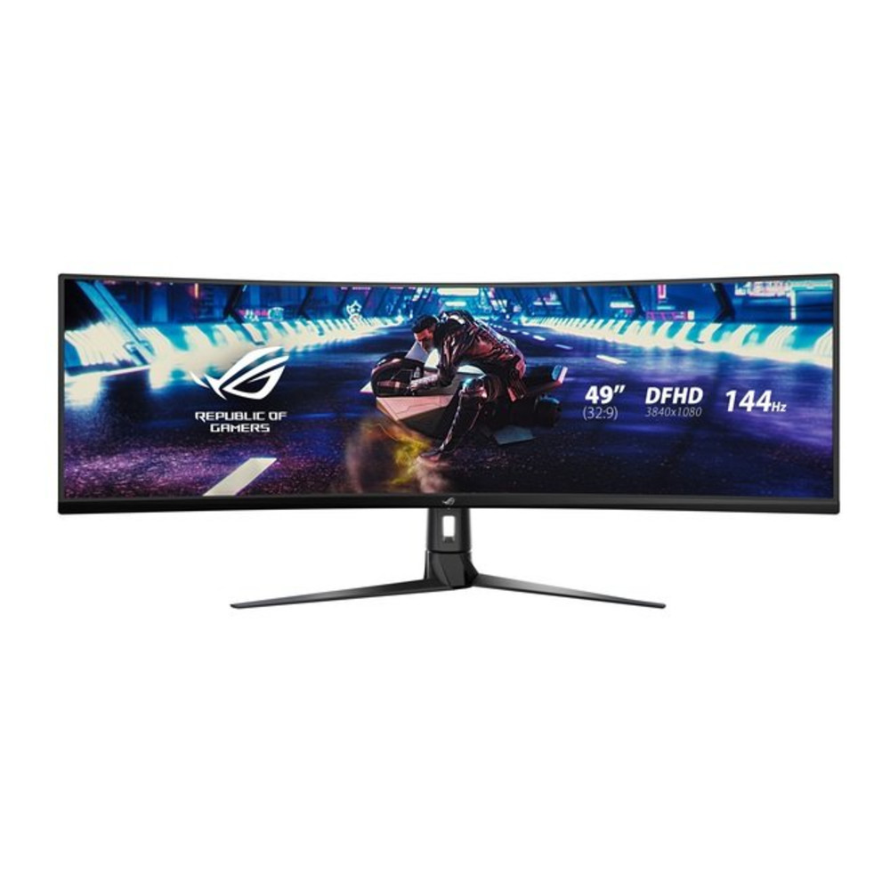 Монитор Asus ROG Strix XG49VQ 90LM04H0-B01170 49 ", VA, Super Ultrawide FHD 3840х1080 (32:9), 144 Гц — фото товара