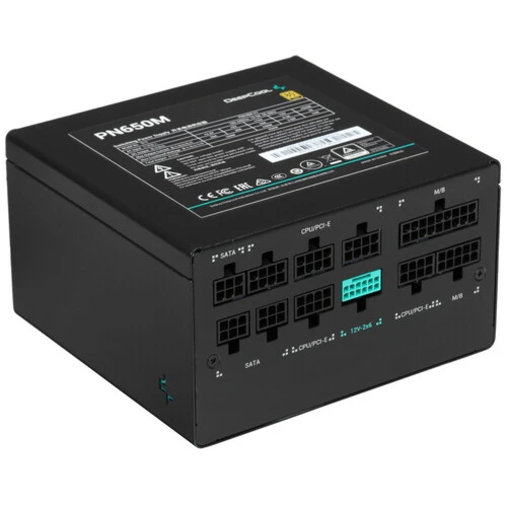 Блок питания Deepcool PN650M Black R-PN650M-FC0B-EU 650 Вт — фото товара