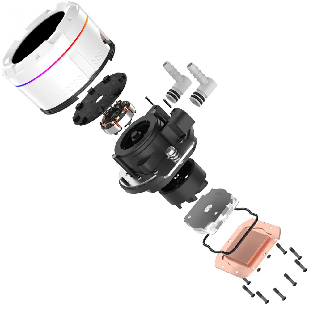 Система охлаждения ID-Cooling SL240 White Для процессора - миниатюра 5