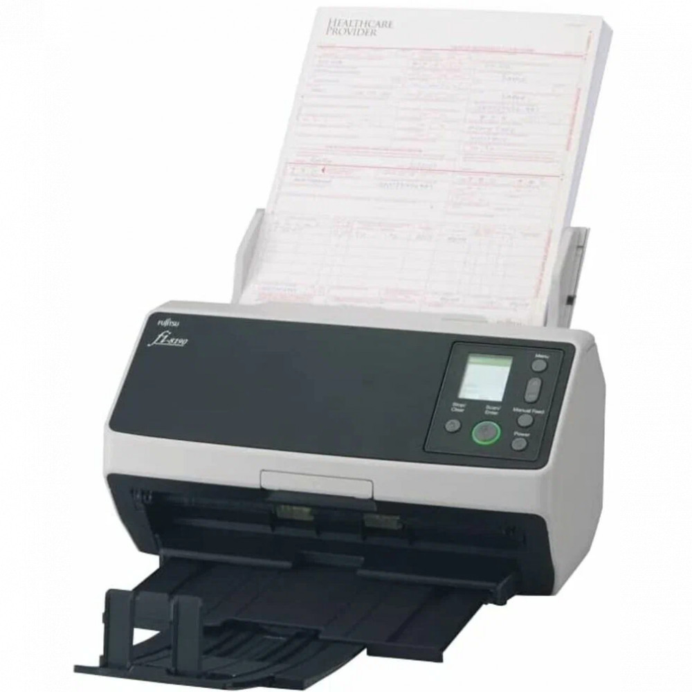 Протяжный сканер Fujitsu fi-8190 PA03810-B001 A4, CIS - миниатюра 2