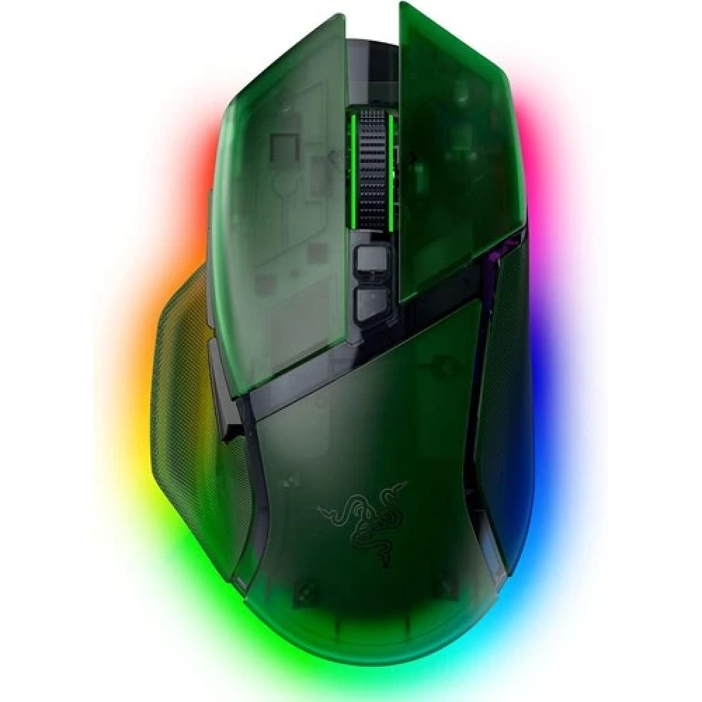 Мышь Razer Basilisk V3 Pro 35K Phantom Green RZ01-05240300-R3G1 Игровые, Беспроводная — фото товара
