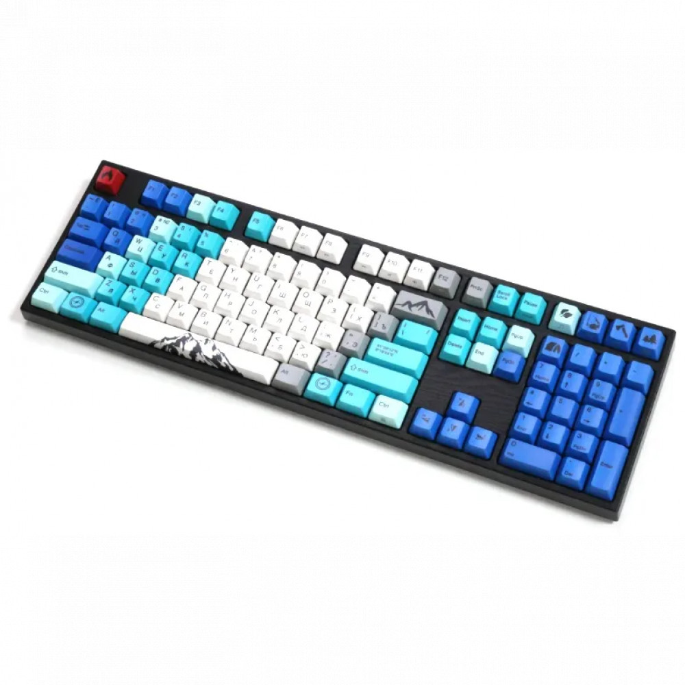 Клавиатура Varmilo Summit R1, VPT108, Gaming, Cherry Mx Brown, BT, 2.4GHz, Black, USB 312758 Беспроводная, Bluetooth - миниатюра 2