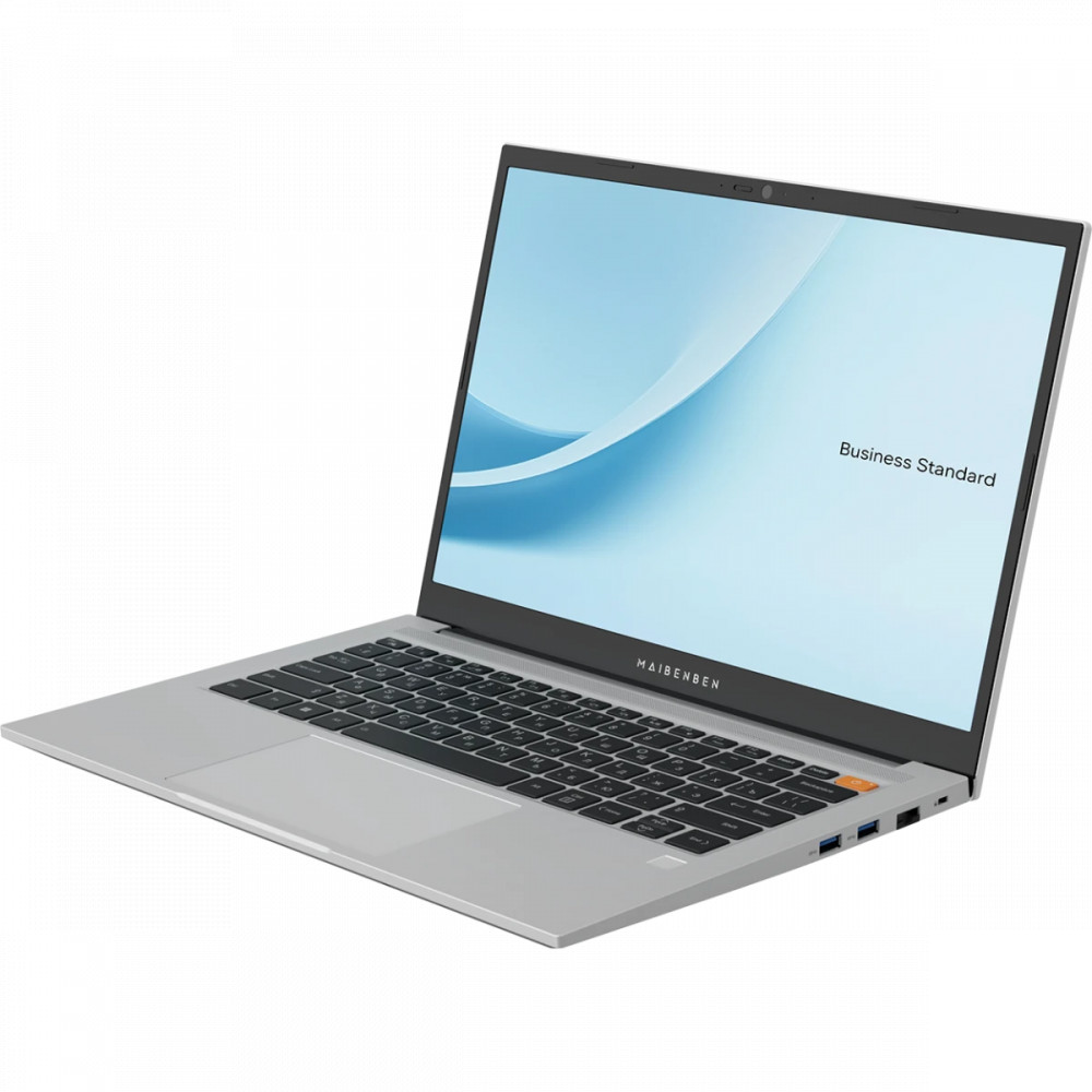 Ноутбук Maibenben B114C B114C-R576UMF1SPSRE2 14 ", WUXGA 1920x1200 (16:10), AMD, Ryzen 5, 16 Гб, 512 ГБ, AMD Radeon 760M, Windows 11 Pro - миниатюра 2