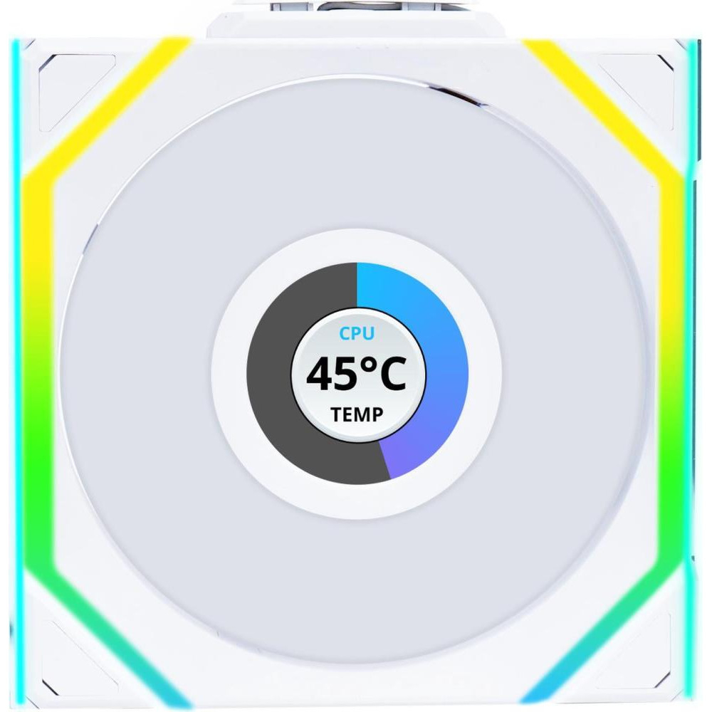 Система охлаждения Lian Li UNI FAN SL WIRELESS LCD G99.12SLLCD1W1W.00 Для системного блока — фото товара