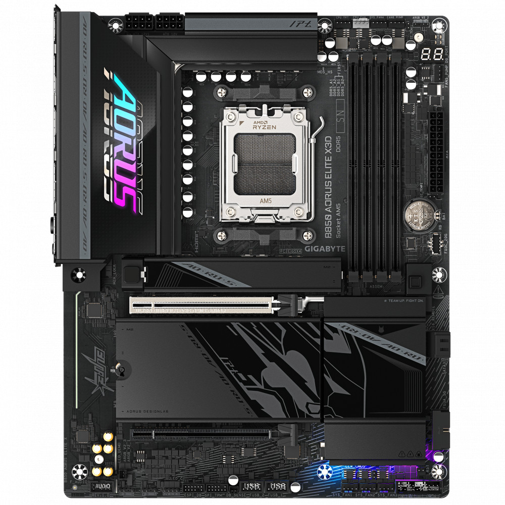 Материнская плата AORUS B850 AORUS ELITE X3D ATX, AMD AM5 — фото товара
