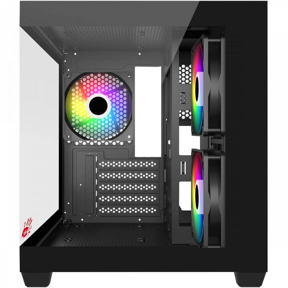 Корпус Bloody CC-121 Black CC-121-BK Mini-Tower - миниатюра 2