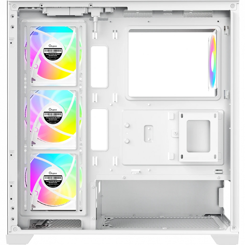 Корпус Ocypus Gamma C72 WH ARGB Mid-Tower - миниатюра 4