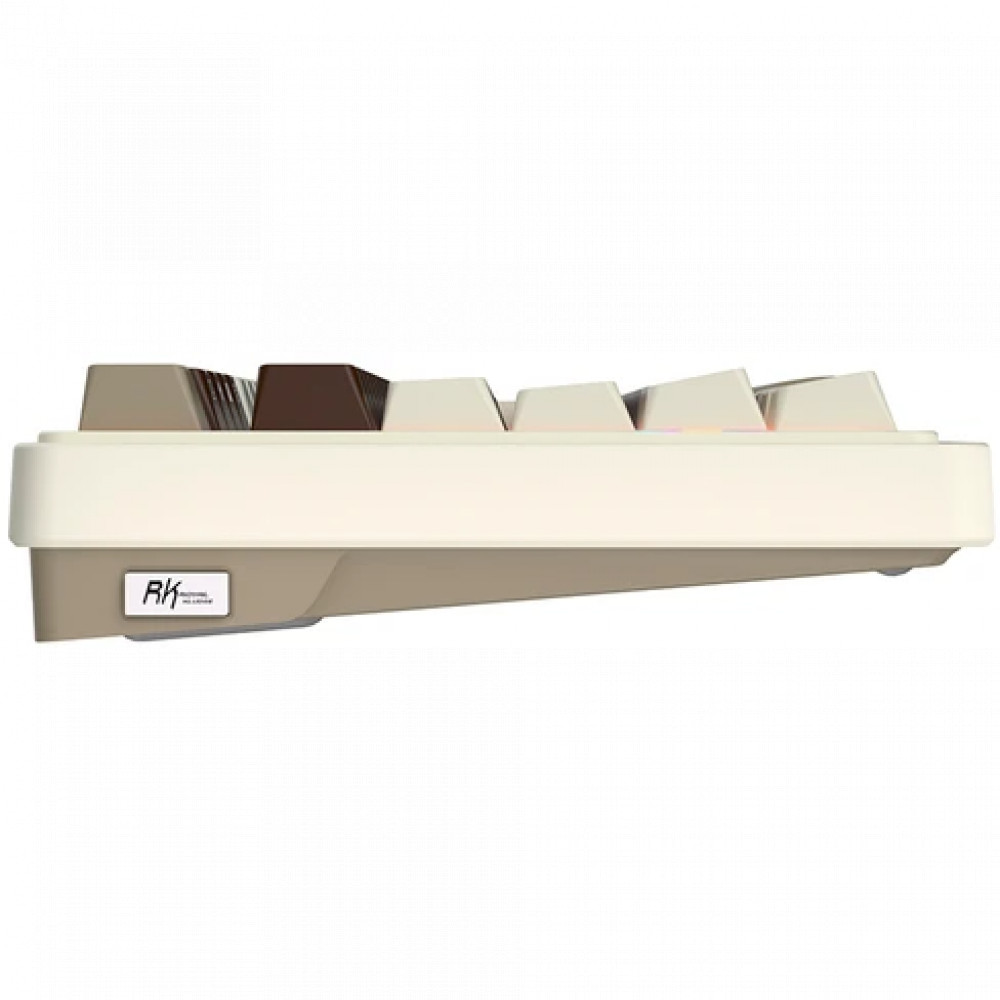 Клавиатура Royal Kludge N99 Mokko Grey (Cream Switch) 6935280828591 Беспроводная, Bluetooth - миниатюра 8