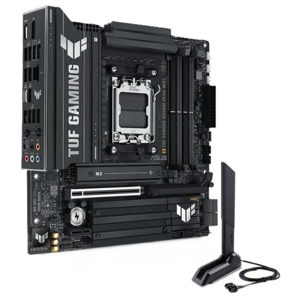 Материнская плата Asus TUF GAMING B850M-PLUS WIFI Micro-ATX, AMD AM5 - миниатюра 2