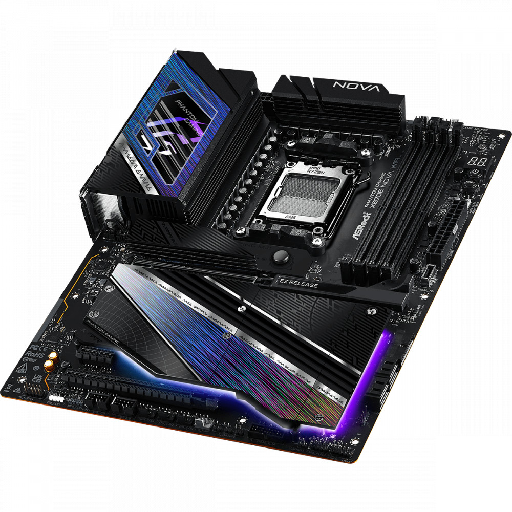 Материнская плата ASRock X870E NOVA WIFI ATX, AMD AM5 - миниатюра 2