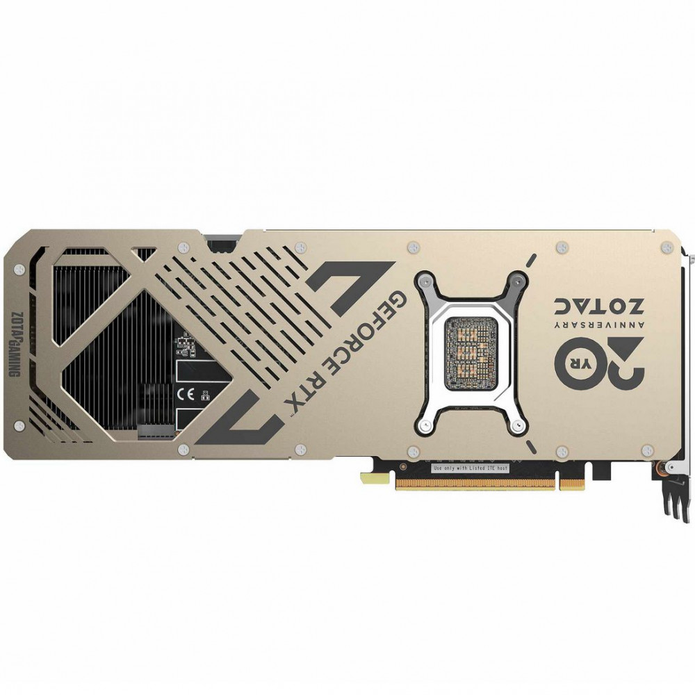 Видеокарта Zotac RTX 5080 SOLID CORE OC 20th ANNI Ed ZT-B50800J2S-10P 16 ГБ - миниатюра 2
