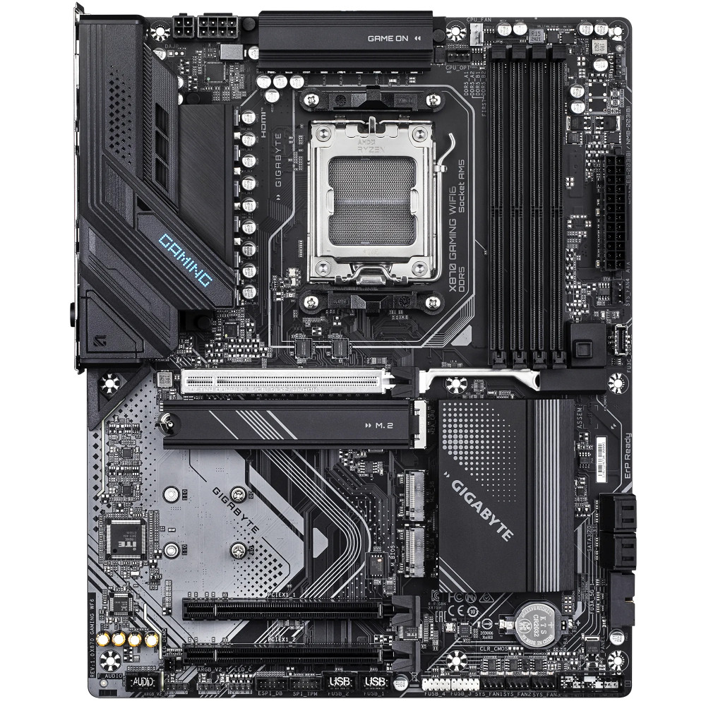 Материнская плата Gigabyte X870 GAMING WF6 1.0 ATX, AMD AM5 — фото товара