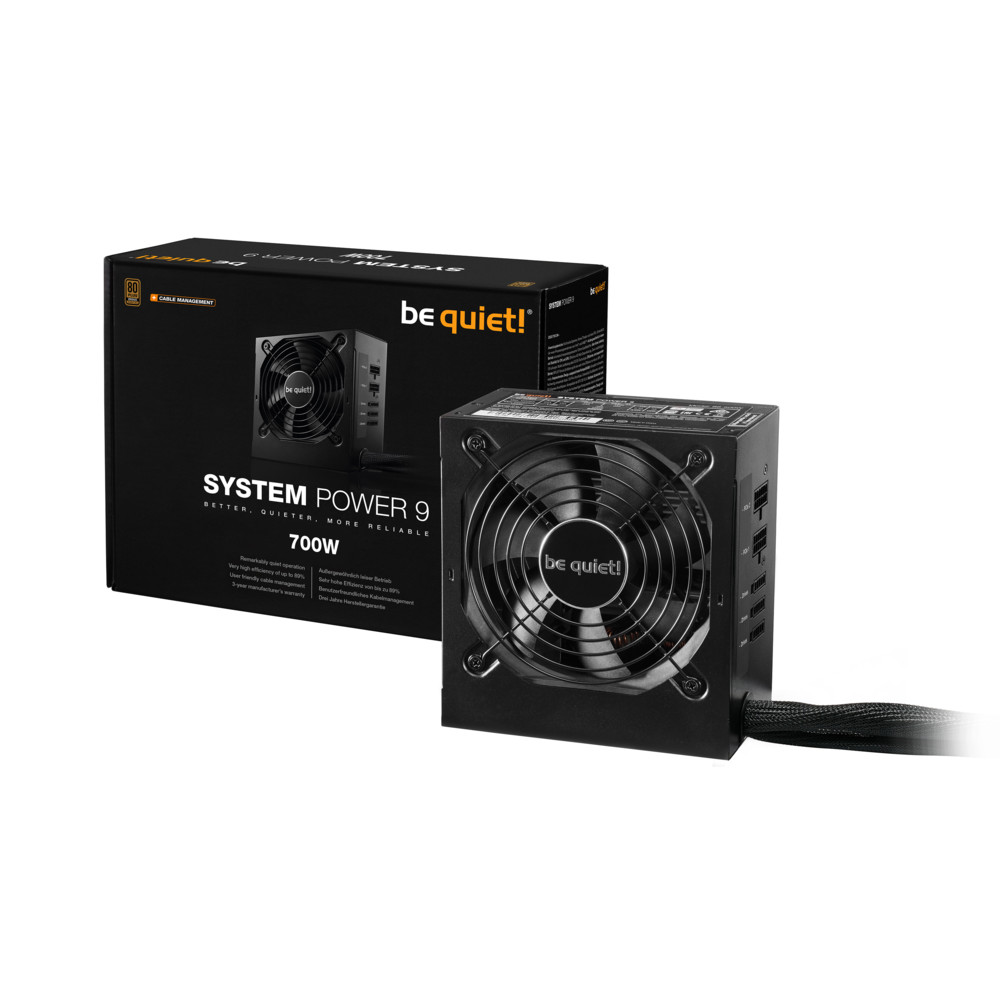 Блок питания be quiet! SYSTEM POWER 9 700W CM BN303 700 Вт — фото товара